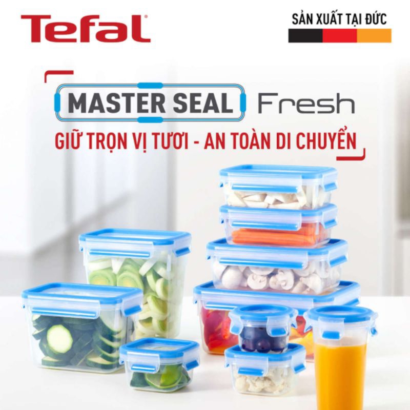 Tefal Masterseal Fresh Food Container Made In Germany Shopee Malaysia