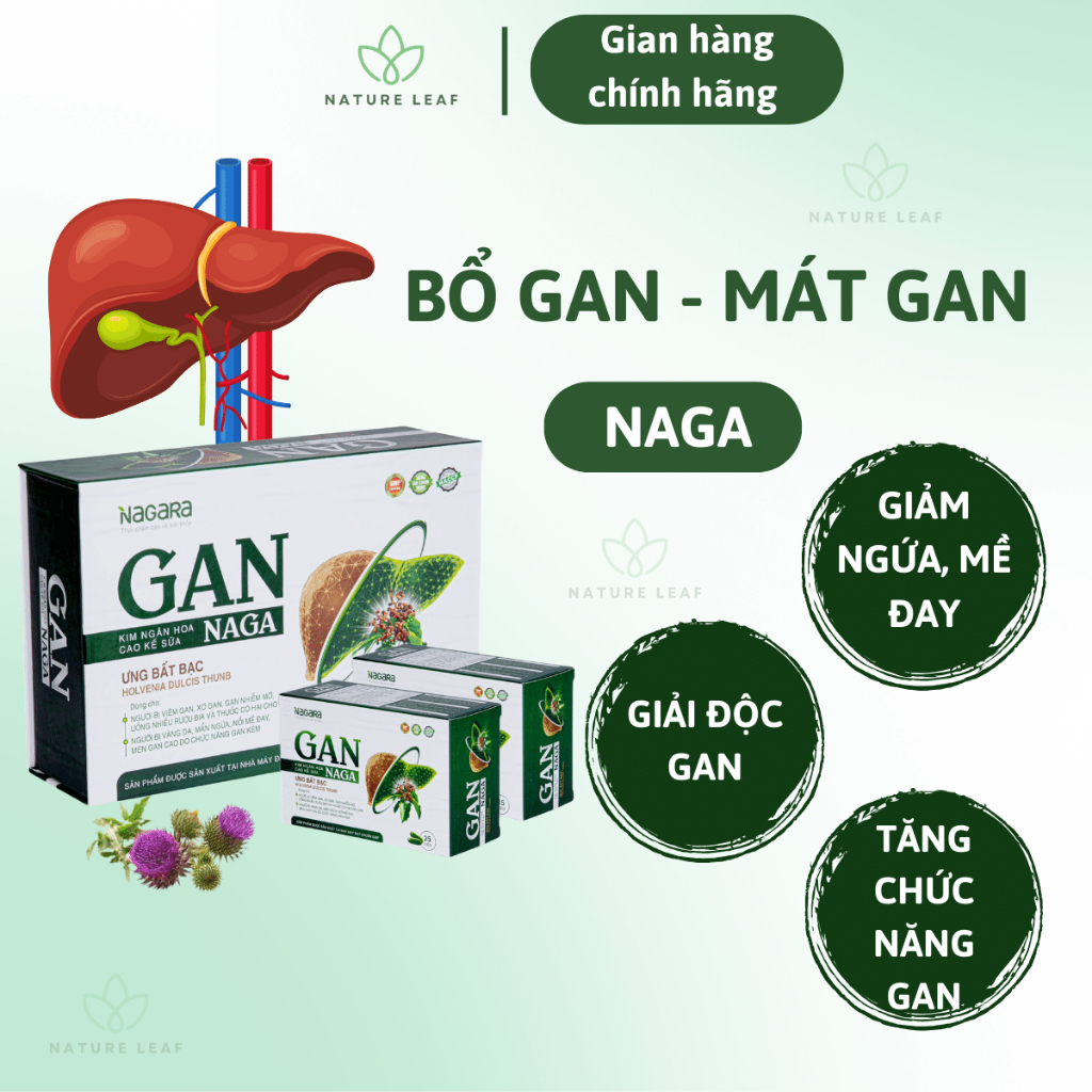 Naga Liver Tonic Tablets Help Detoxify The Liver, Heat, Cool The Liver