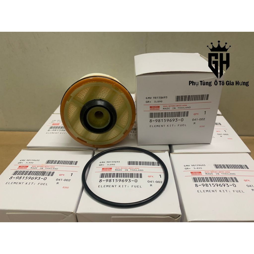 Fuel Filter, Oil Filter (Diezel) Isuzu Dmax Car (20122021), Mux