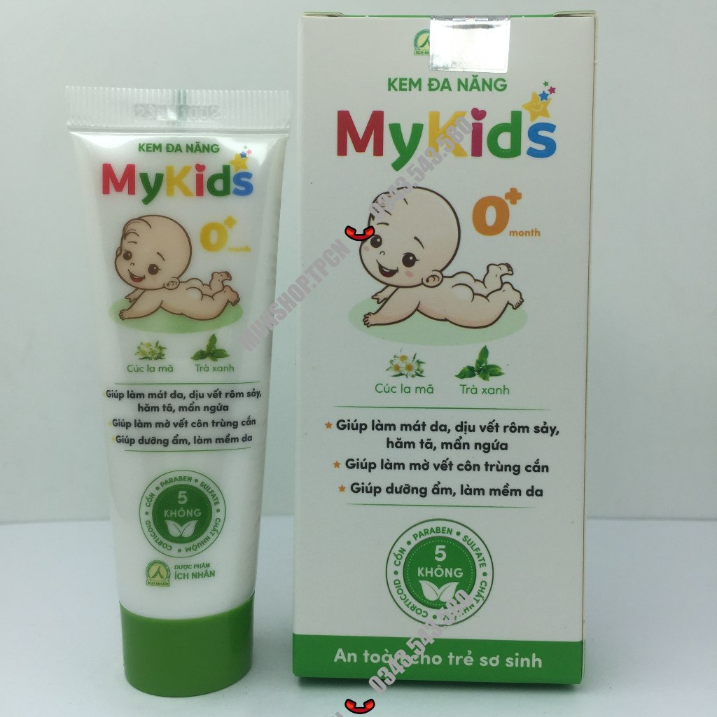 Mykids Multi-Purpose Cream 20g Tube - Helps Cool The Skin And Fade ...