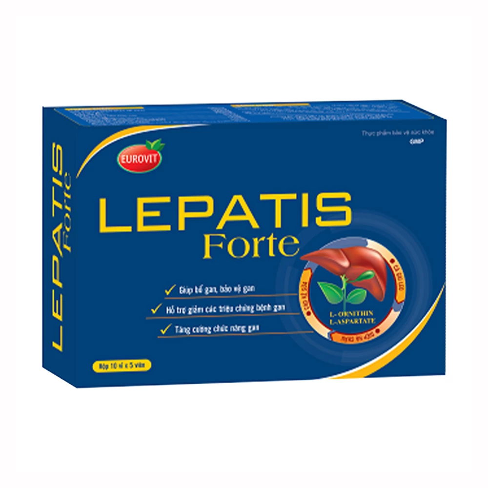 Lepatis Forte Eurovit Liver Supplement Support To Reduce Symptoms Of Cirrhosis, Fatty Liver
