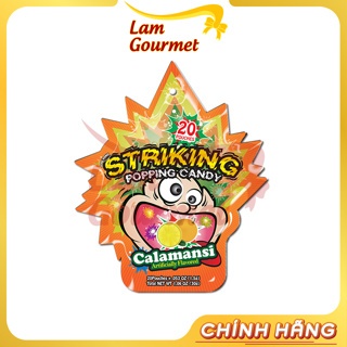 Striking Popping Candy Explosive Candy Tangerine Flavor 30g - Lam ...