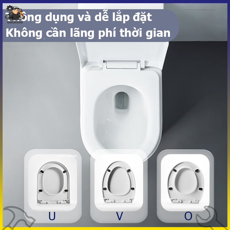 Bestselling shopee Static Opening And Closing Toilet Lid Suitable For