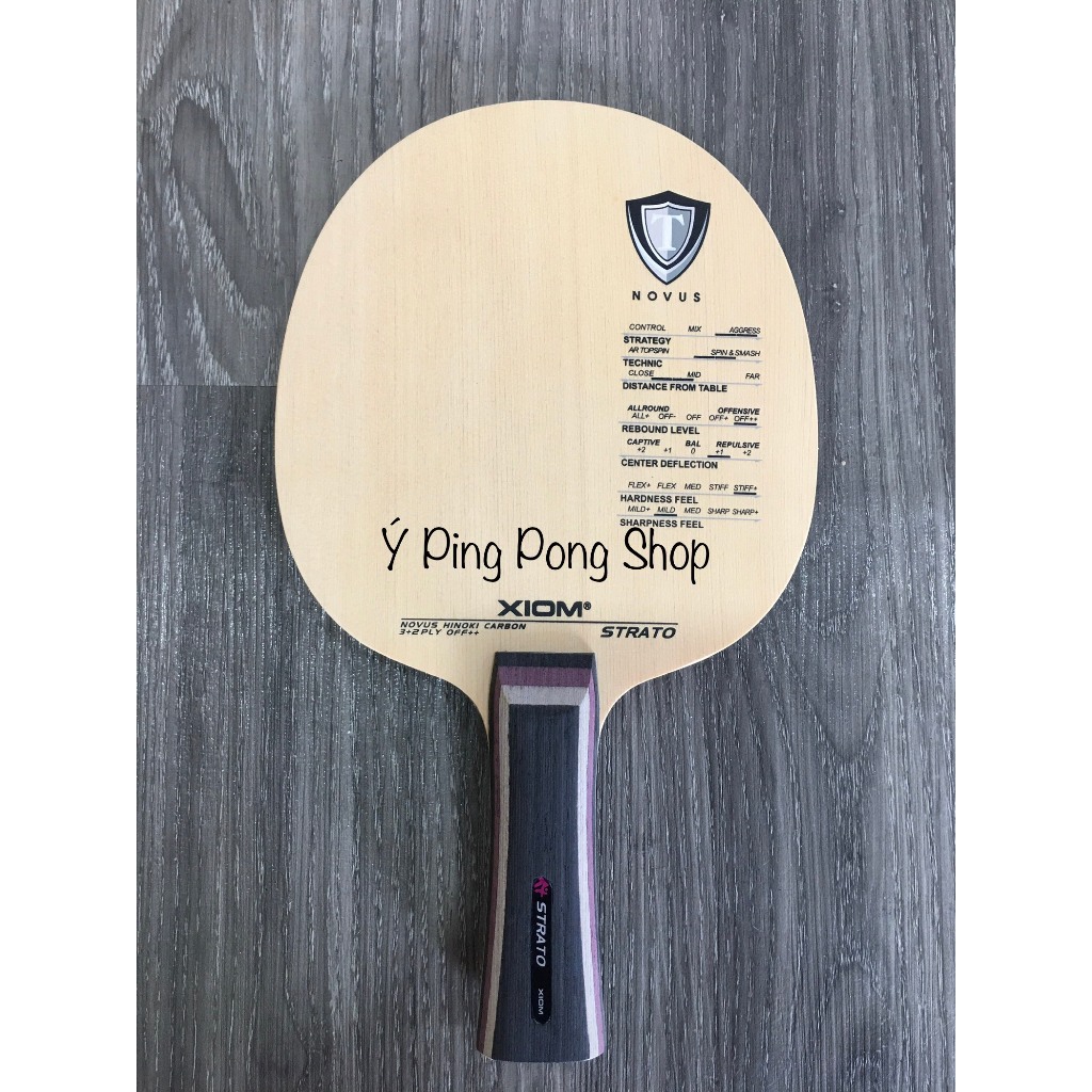 Genuine Xiom Strato table tennis racket. | Shopee Malaysia