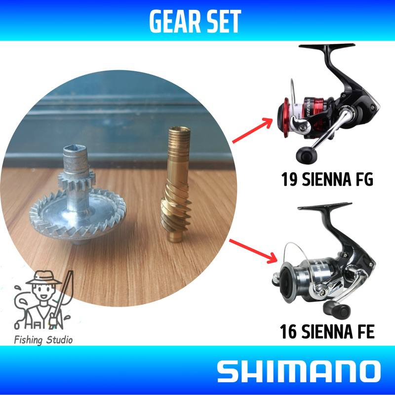 Driver Gear anh Pinion Gear For Shimano SIENNA (SIENNA Fishing Gear Set