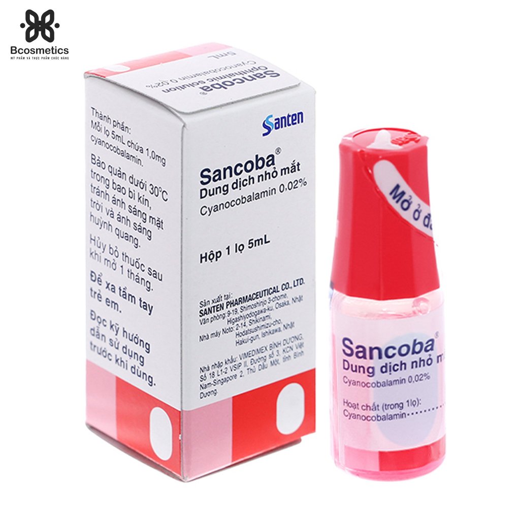 Sancoba Japanese Myopia Support Eye Drops 5ml (Retail 1 Bottle