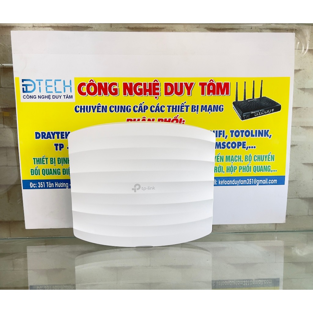 Tplink EAP225 Access Point Wifi Transmitter With MUMIMO Gigabit AC1350 WiFi Ceiling Shopee
