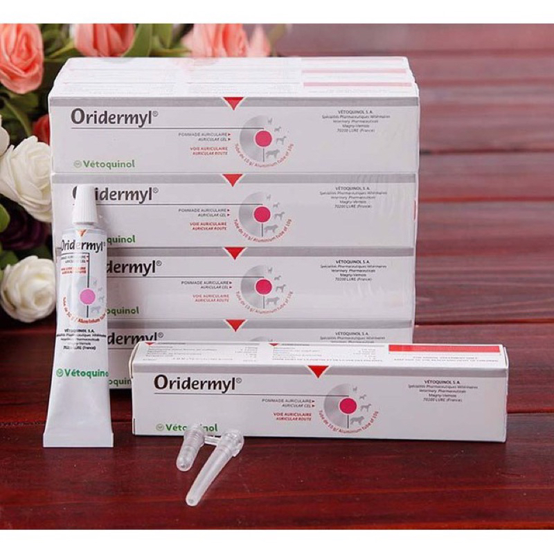 TRI Oridermyl Tube For Dog And Cat Ears, Middle Ear Inflammation