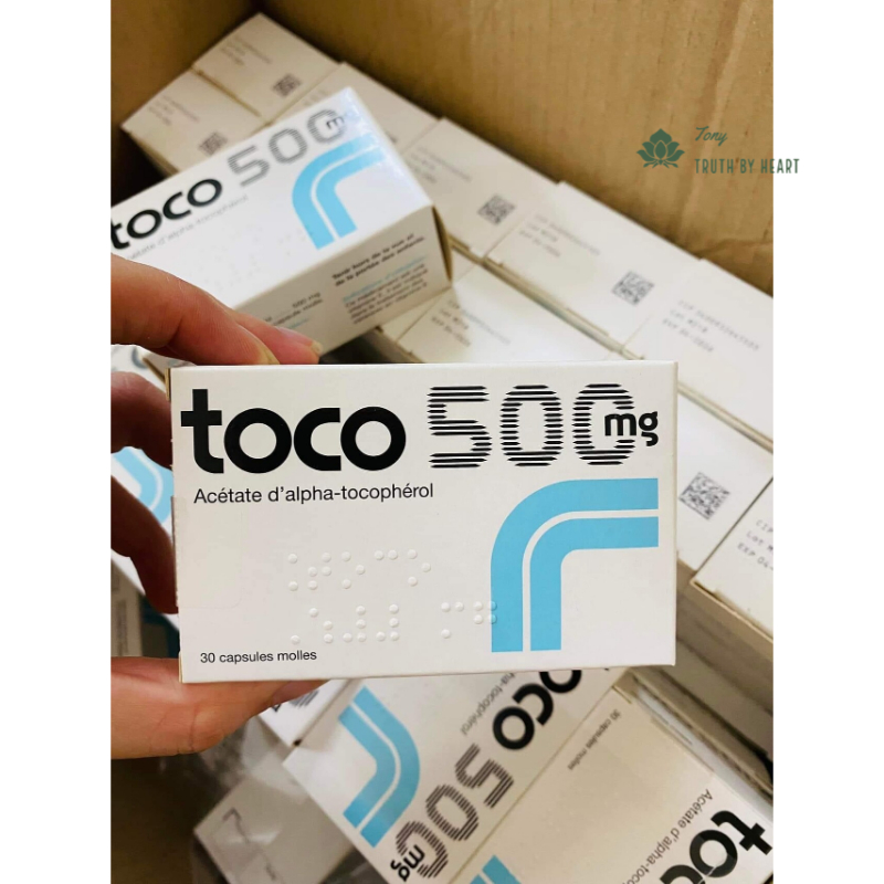 Vitamin E Toco Oral Tablet 500mg Box Of 30 Capsules French Domestic Goods Shopee Malaysia