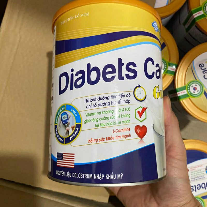 Box of 900gr Diabets care gold milk for diabetics and heart disease ...