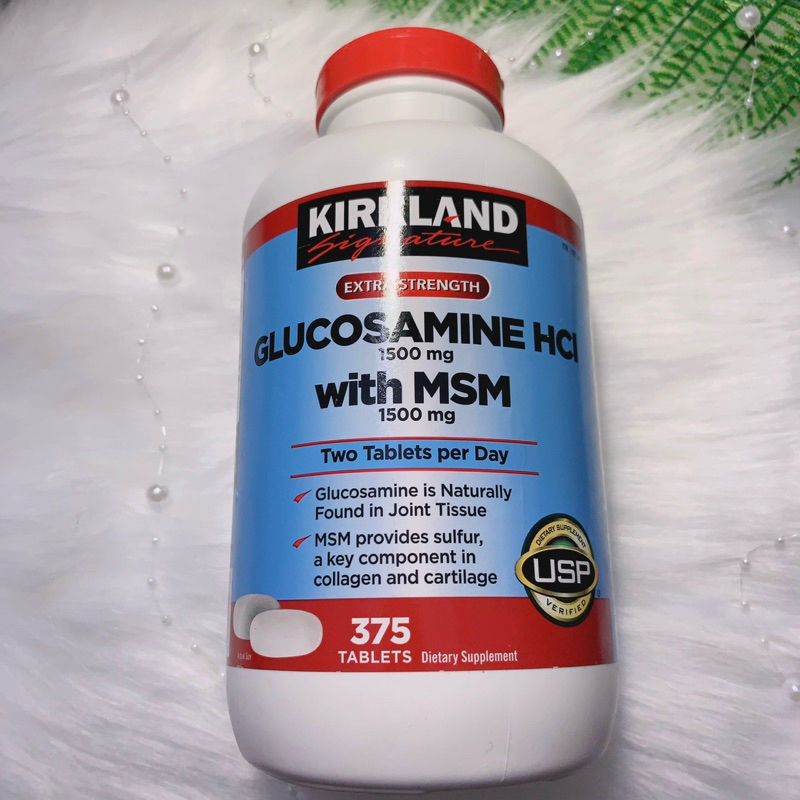 [375v] Kirkland Extra Strength Glucosamine HCL With MSM 1500mg Shopee Malaysia