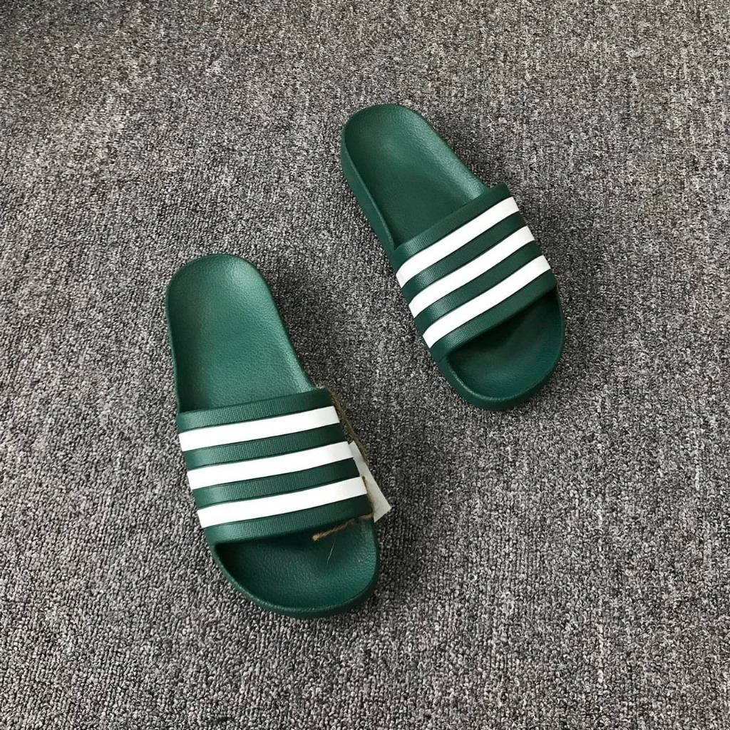 Adidas men s sandals Latest model Hot 2023 adidas sandals with glued straps soft rubber sole sporty shape waterproof and anti foot odor