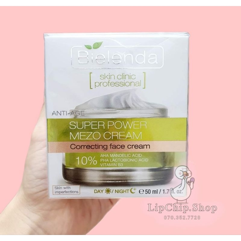 Bielenda Super Powe Cream Bielenda Super Power Mezo Correcting Face ...