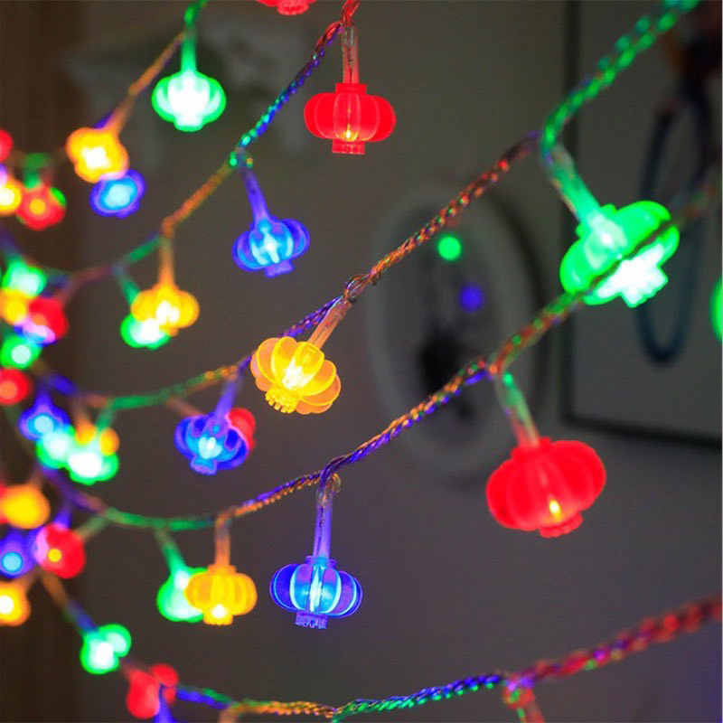 3M long 8-notched Lantern-shaped Led light flashing decorative tree ...