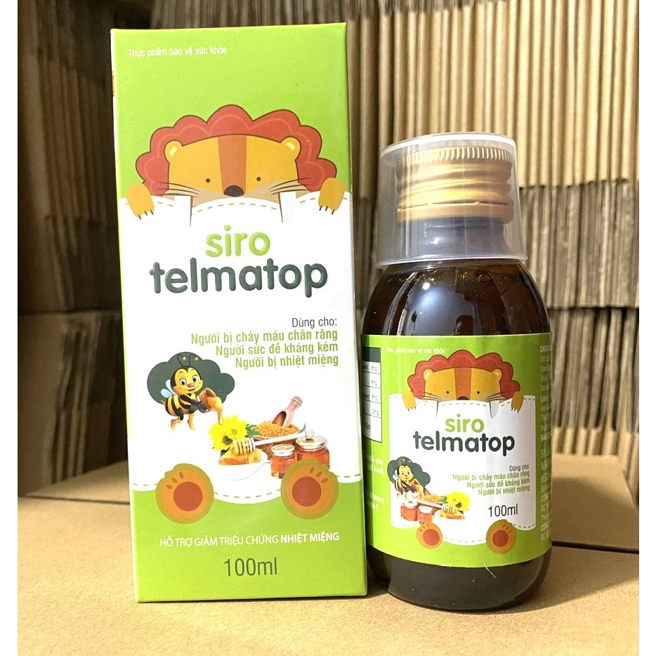 Telmatop Ulcer Tablets, Canker Sores, Tongue Heat, Gum Pain, vitamin