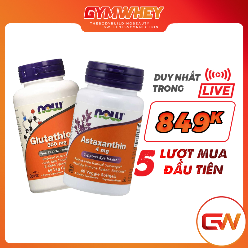 Combo Beautiful Skin Health, Improve Health Combo Now Glutathione