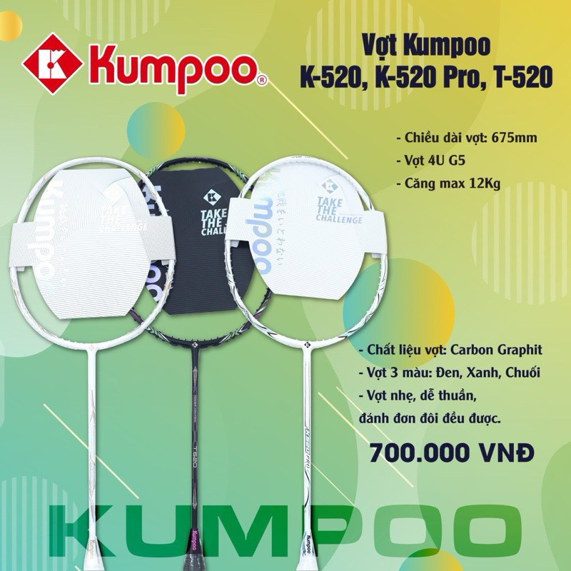 Genuine Kumpoo K520 pro-99pro-K520s-Sakura racket (with woven net+grip ...