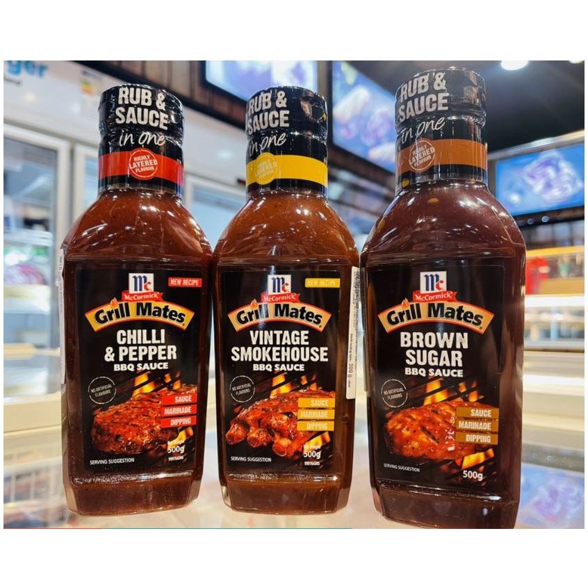 Mccormick Grill Mates BBQ Sauce 500gr Shopee Malaysia