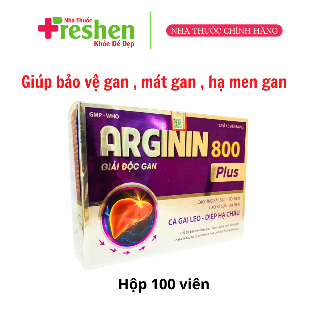 Argin 800 PLUS Liver Detox Oral Tablet Cucumber Chlorophyll Lower Chau ...