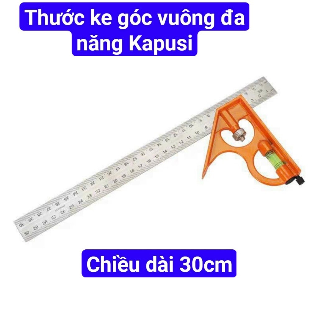 Kapusi brand 30cm multi-purpose right angle ruler, 300mm hydraulic vise ...