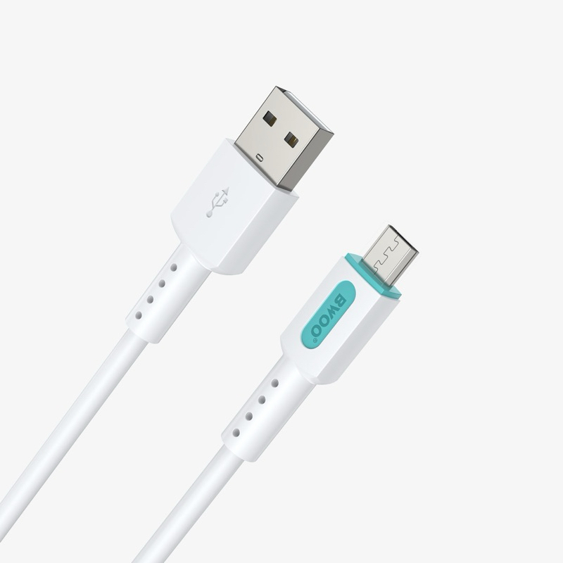 (GENUINE) Bwoo USB Micro 2.4A phone charging cable | Shopee Malaysia