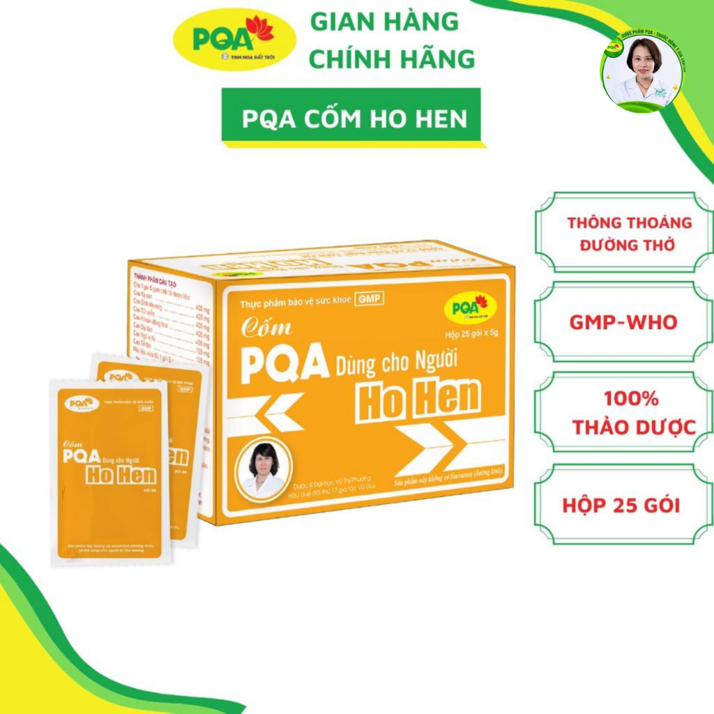 PQA Cereal for People with Asthma Coughs - Reduces Coughs, Expectorants ...