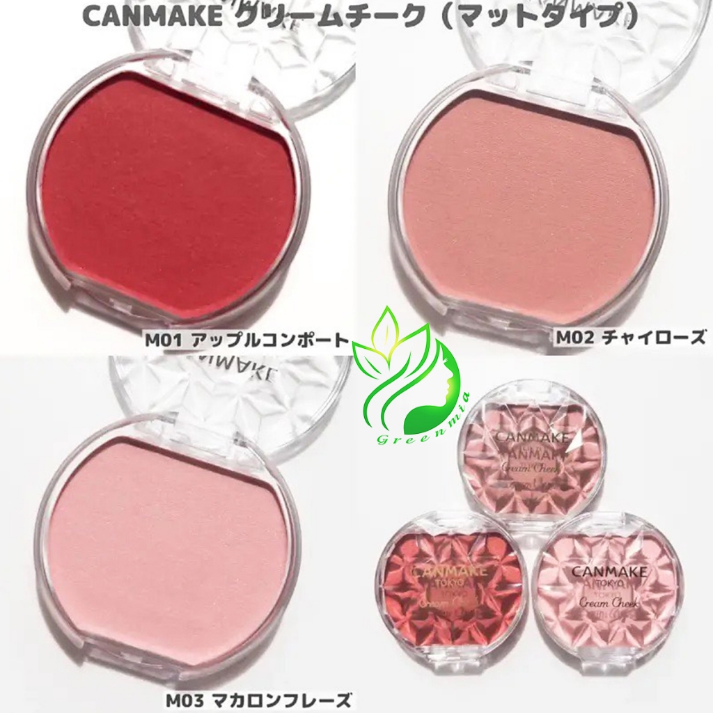 Canmake Cream Cheek Cream Blush Shopee Malaysia