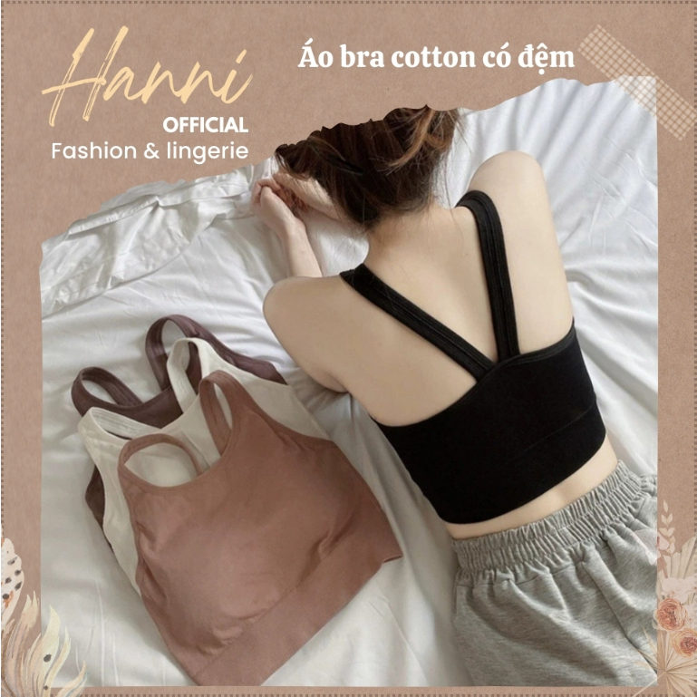Bra with fixed built-in padding made of small, stretchy fabric - Women ...