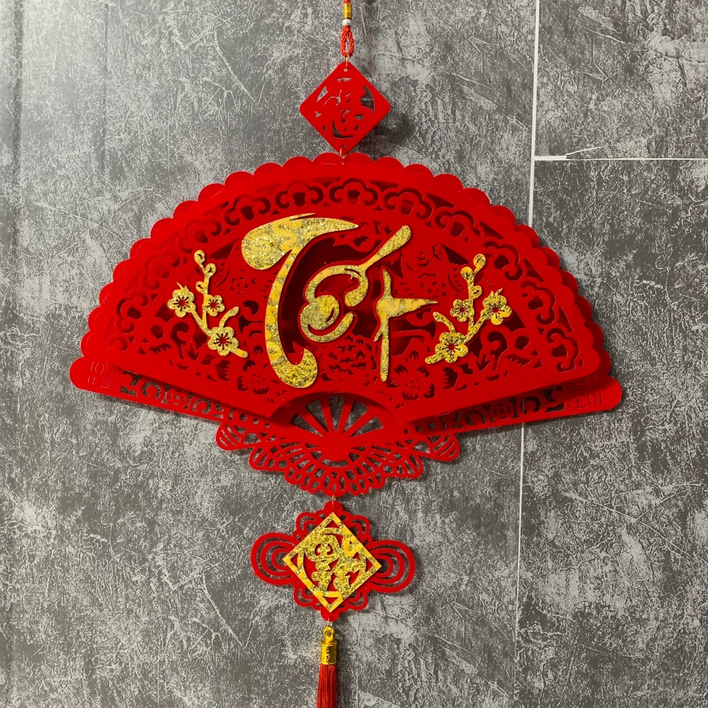 Free Hanging CNY Letter CNY Decorative CNY 2024 - Fan Shape | Shopee ...