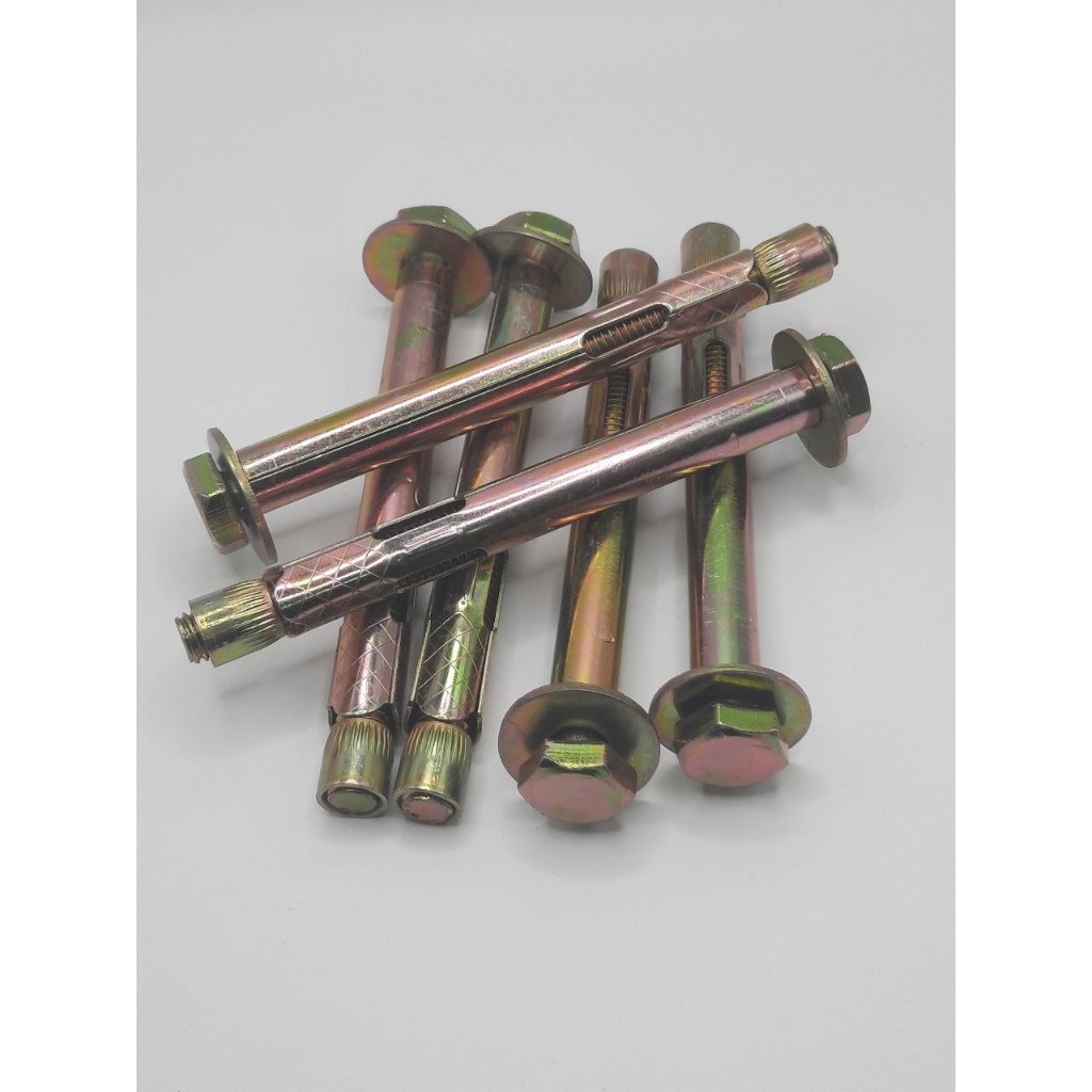 Hexagonal Iron And Zinc Expansion Bolts Hexagon Head Expansion Bolts