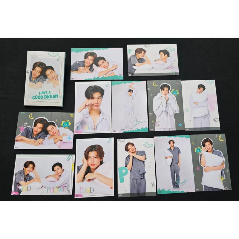 [100% New] POSTCARD GMMTV GEMINIFOURTH PONDPHUWIN have a good night ...