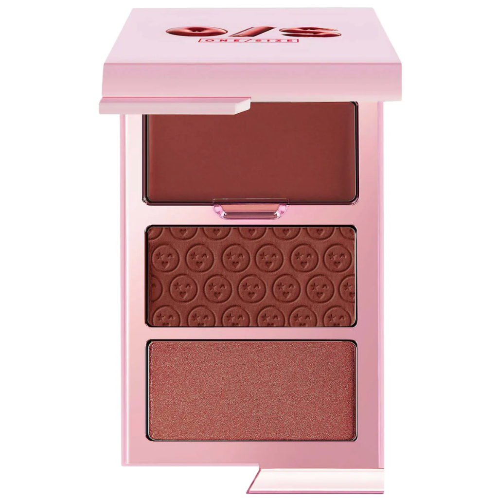 ONE/SIZE Cheek Clapper blush trio in Attention store Seeker