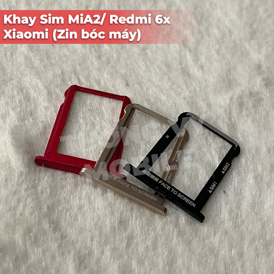 REDMI Sim Tray MiA2 / Edmi 6X Xiaomi (Standard Device Zin) | Shopee ...