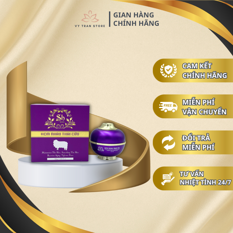 Vip SH White Sheep Placenta Cream Restores Skin, Whitens Skin Smoothly ...