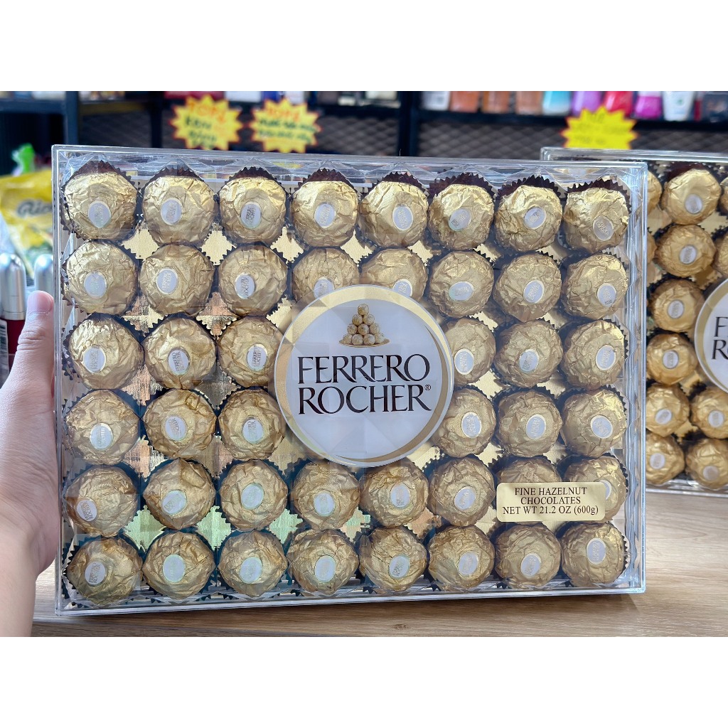 Ferrero Rocher Chocolate Candy 600g 48v Shopee Malaysia
