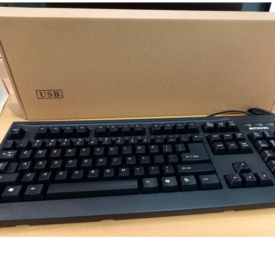 Mitsumi keyboard (KFK-EA4XT) USB port - Genuine product | Shopee Malaysia