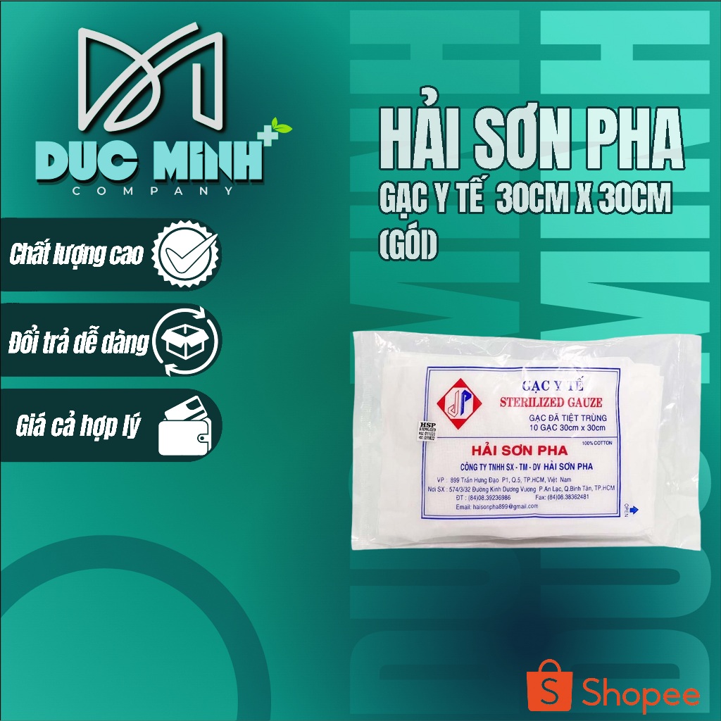 Hai Son Medical Gauze Dressing Dressings With Hemostasis Bandages