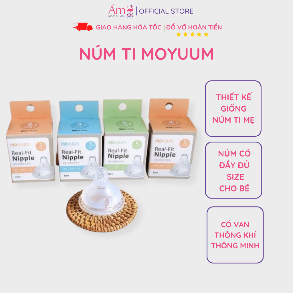 MOYUUM nipples are guaranteed to be genuine MOYUUM Korean pacifiers ...
