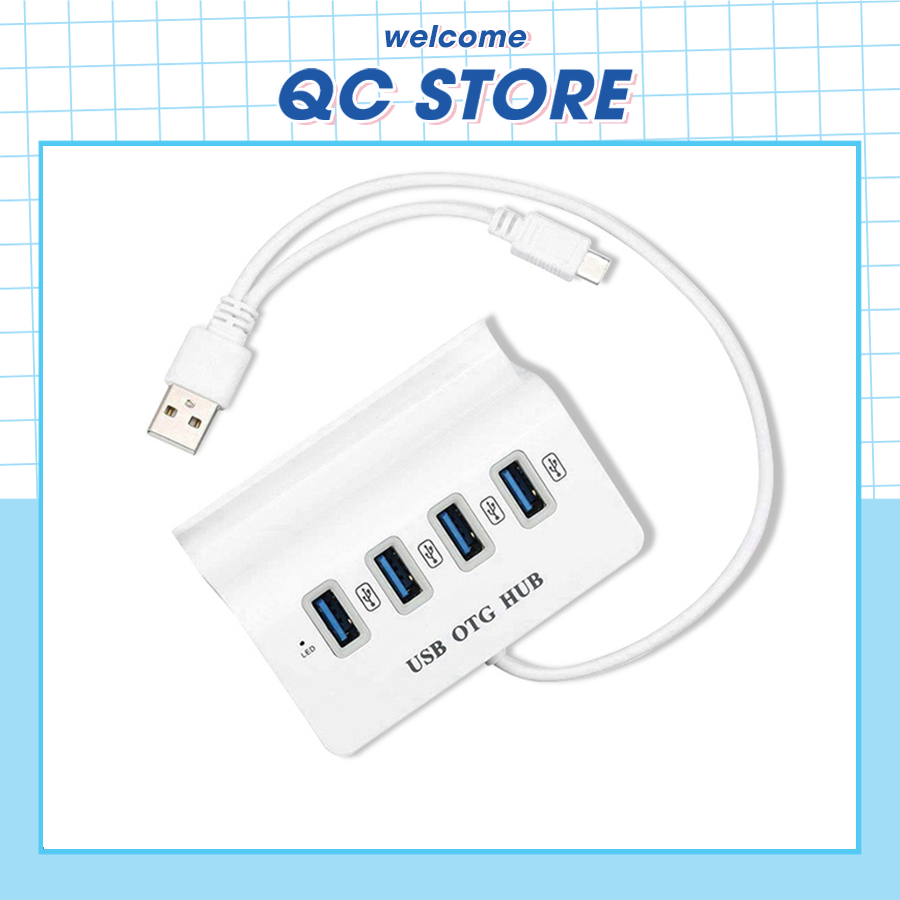 Usb OTG HUB port splitter connects to phone to work and play Roblox ...