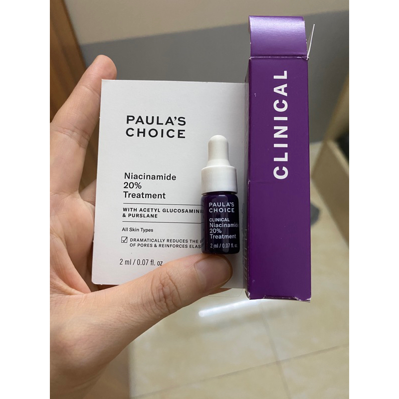 Paula's CHOICE NIACINAMIDE Essence 20% MINI 2ml | Shopee Malaysia