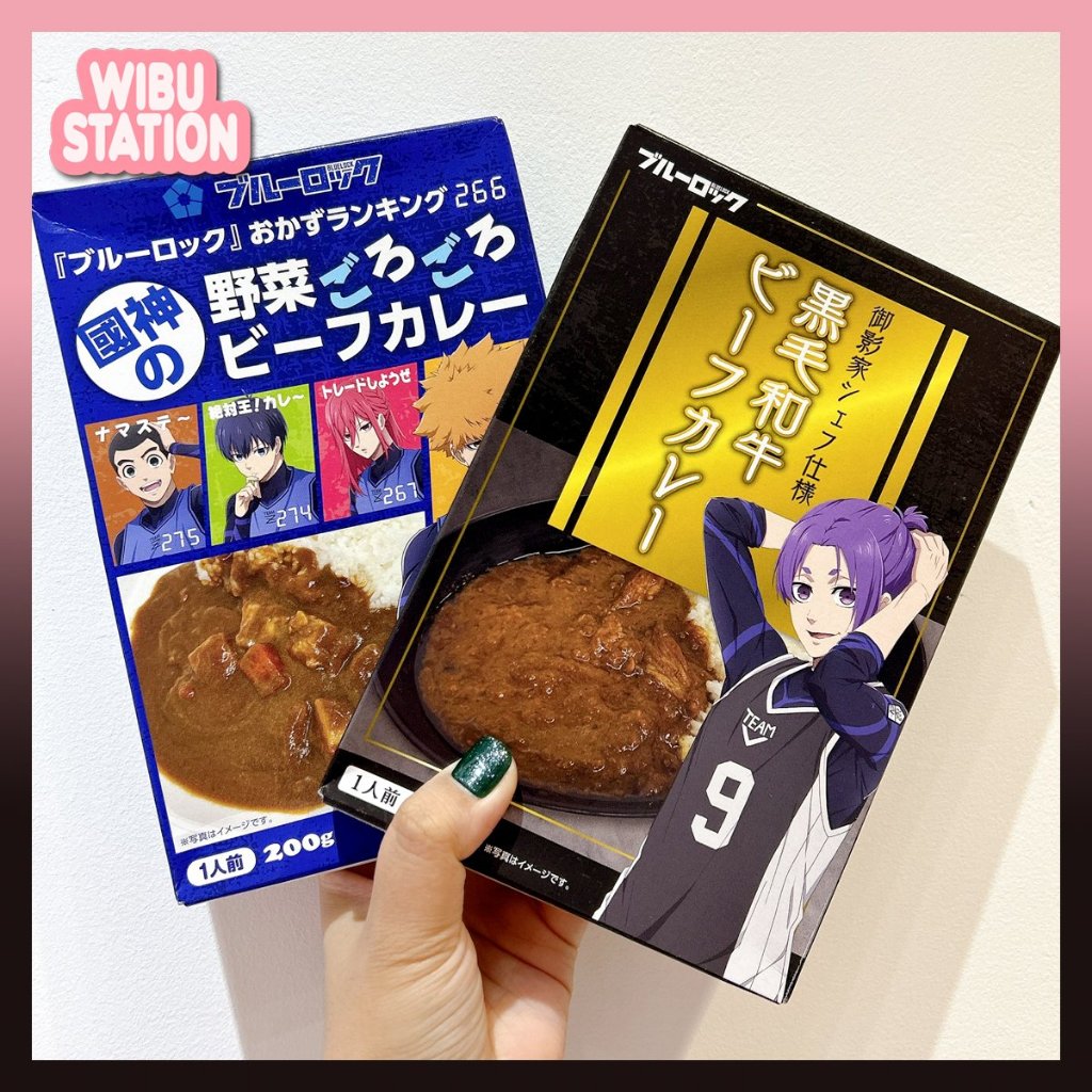 [WibuStation] Blue Lock curry box | Shopee Malaysia
