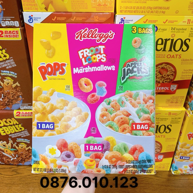 Us Imported Goods Cereals Pops Corn Froot Loops Marshmallows