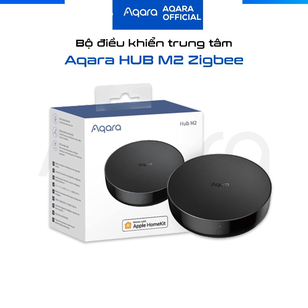 Aqara Hub M2 - Zigbee 3.0, HomeKit compatible Bluetooth, LAN port ...