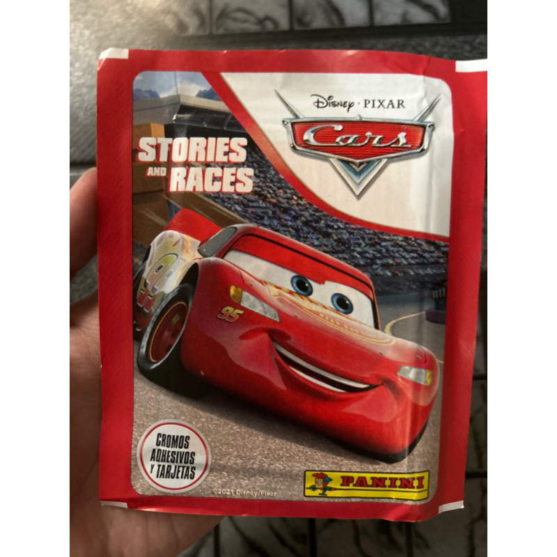 Panini DISNEY CARS Card Sticker Package (4 Pictures + 1 Card) | Shopee ...