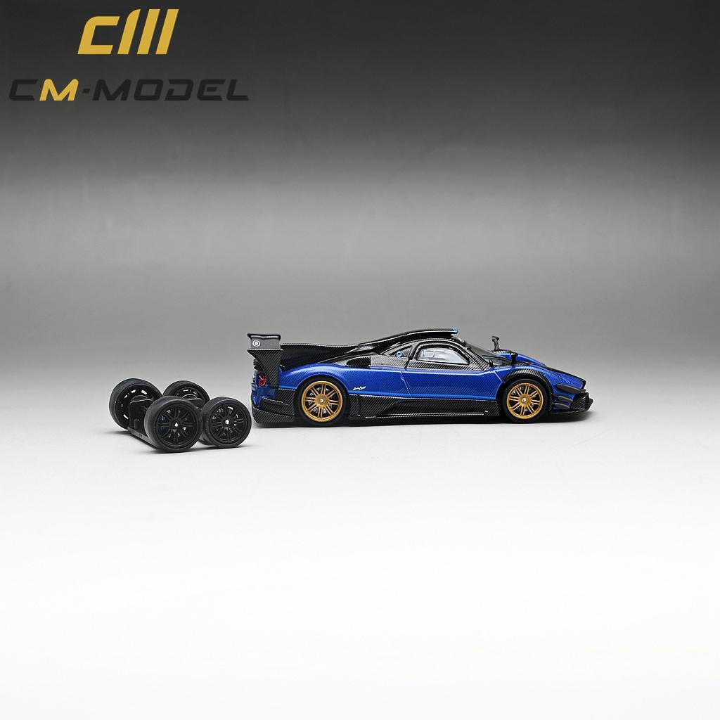 1:64 CM MODEL - Pagani Hong Kong Venue Version Zonda R Blue | Shopee ...
