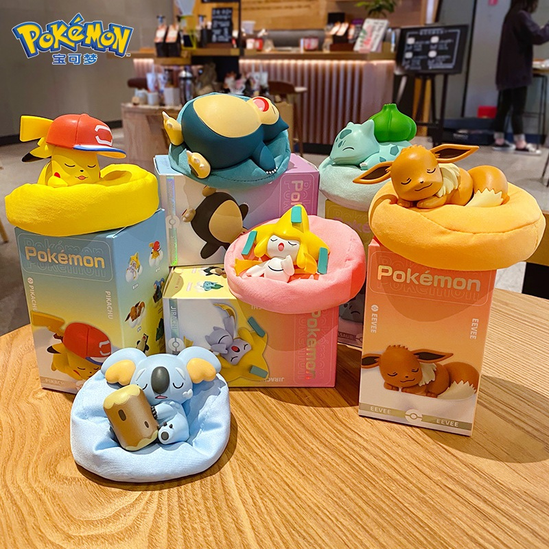 Blind BOX Pokemon Bulbasaur sleep by Craty display model | Shopee Malaysia