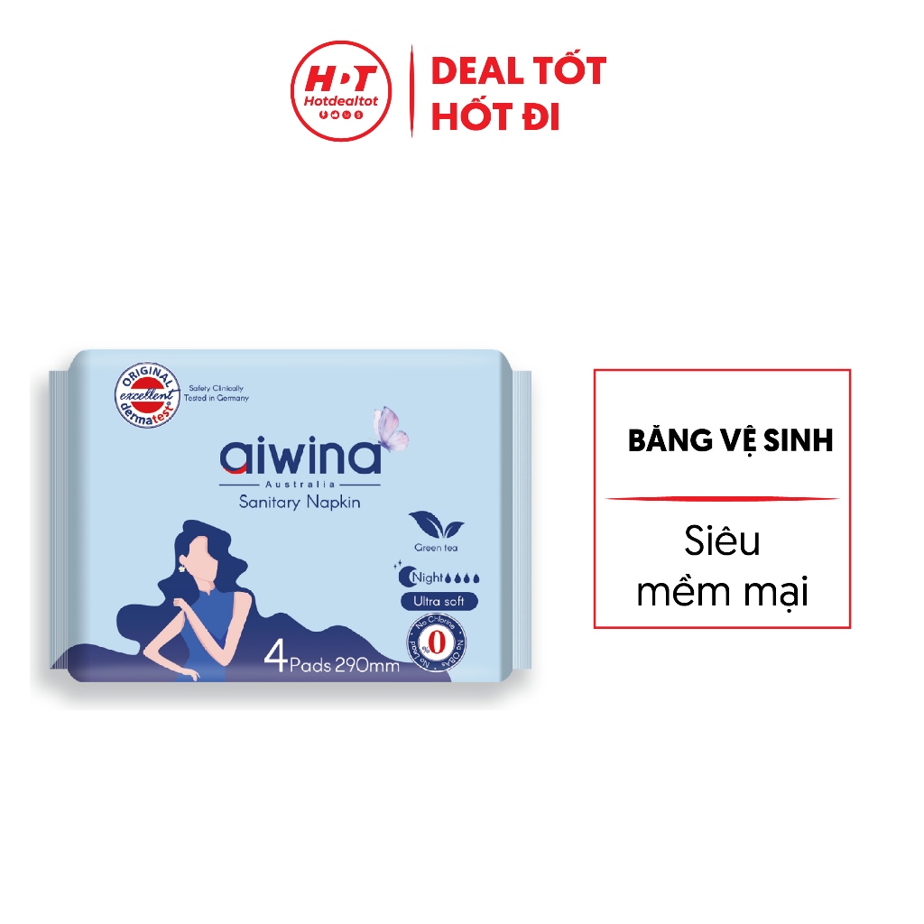 Aiwina Super Soft Tea Scent Tampons 29cm / 33cm / 42cm, pack of 6 / 8 ...