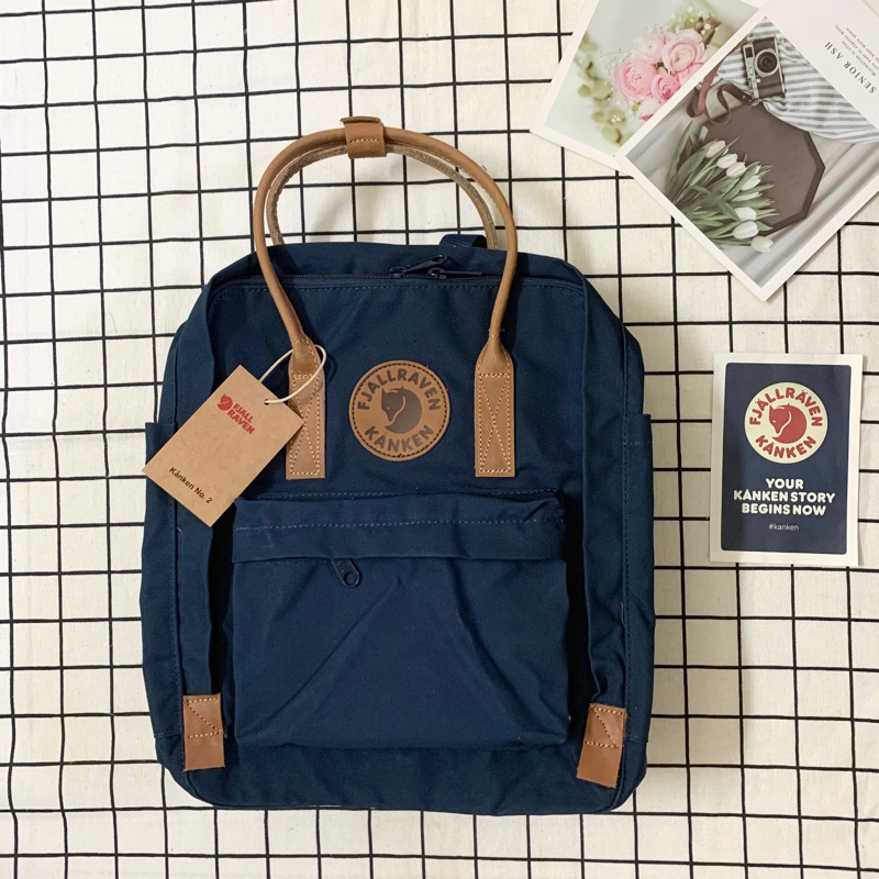 Genuine Fjallraven Kanken No.2 Backpack Auth Shopee Malaysia