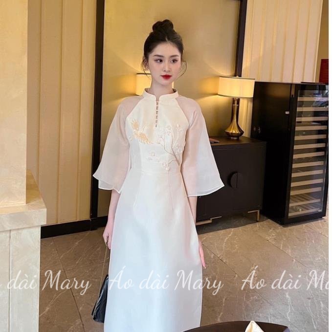 [READY Stock]mita Ao Dai, Fashionable Design, Handmade Applique ...