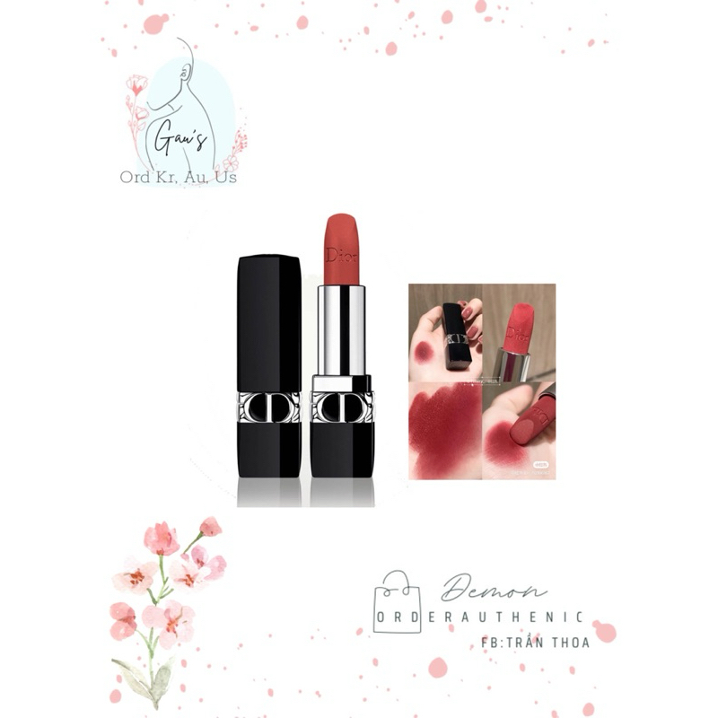 Dior 720 Icone Velvet Lipstick (Head Ingots) Shopee Malaysia